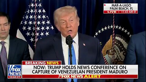 🚨 President Trump announces 'We are going to run the country' temporarily for a stable transition.