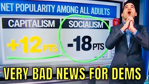 PANIC in the CNN Control Room over this Report on DISLIKE of SOCIALISM (by Harry Enten!) 😱