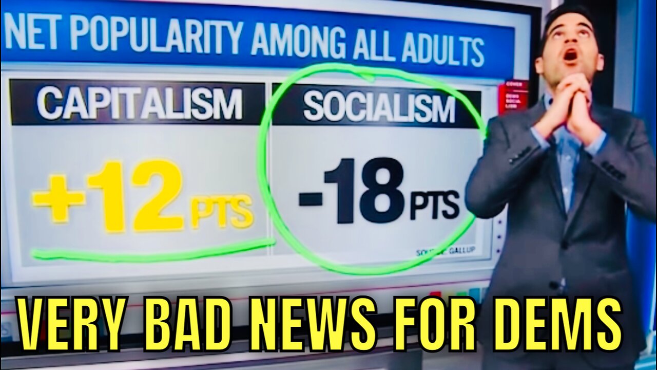 PANIC in the CNN Control Room over this Report on DISLIKE of SOCIALISM (by Harry Enten!) 😱