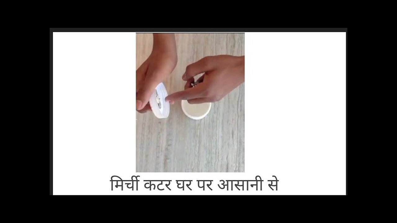 how to make chilli cutter