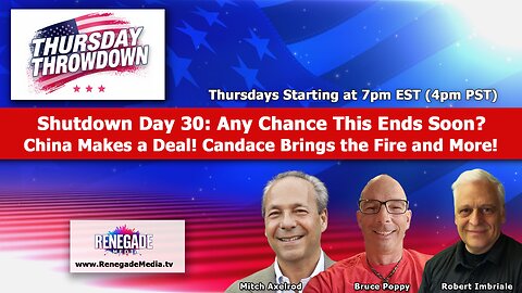 Deal Made with China! What did Candace Say Now? More Drama on the Hill and More!