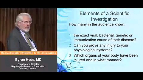 If you have got "Fibromyalgia", do you know the causation, and can you prove any physiological injury, and what organs... if any, have been injured ? - Byron Hyde, MD