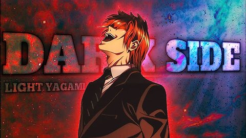 Light yagami X Darkside || Death note #animeedit #deathnote