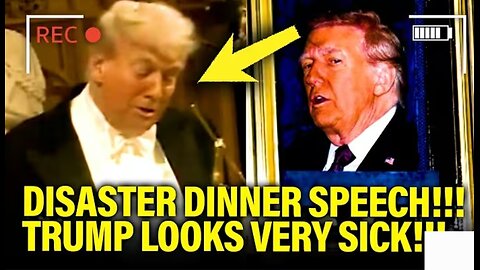 Trump has DISASTER SPEECH at UK DINNER as Trip GOES WRONG