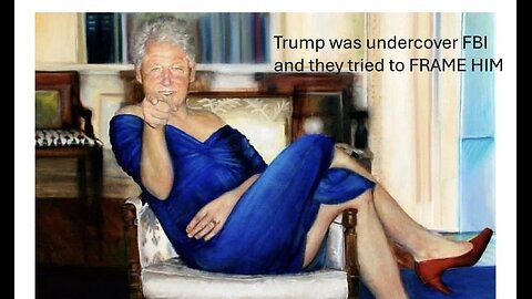 New Evidence show Trump was an Undercover FBI Agent on the Epstein Case FBI Tried to FRAME HIM
