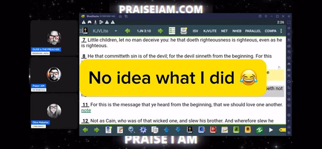 Hate Preacher Dude Saved Us\Hohlwegs Block Bond; Terrified of the Super Troll Archive 13 May 25