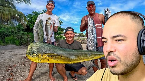 Dario reacts Hawaii HammaHs | 10 Days Spearfishing Remote Fiji Islands