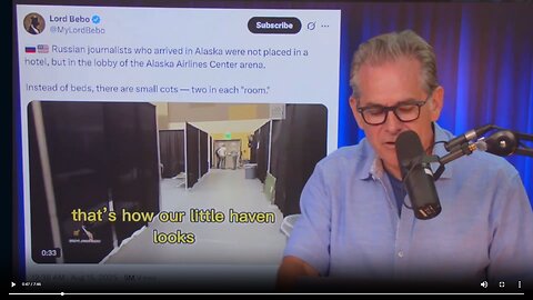Russia journalists put into lobby of airline ahead ofTrump-Putin Alaska meeting w/James Li▮The Jimmy Dore Show