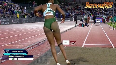 Khaddi Sagnia - Long Jump Highlights Florence 2023 4K