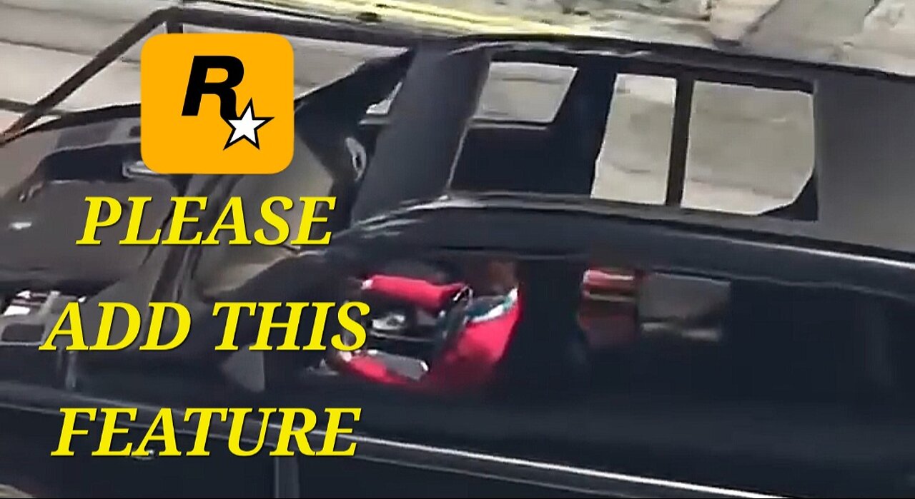 This is the best thing to do in GTA, Rockstar Games We want an ACTUAL functional flatbed!!