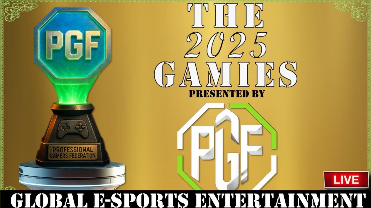 🔴 LIVE - PGF: 2025 AWARDS SHOW - THE GAMIES