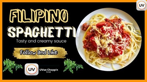 Homemade Filipino Spaghetti Recipe—Easy, Sweet, and Delicious Family Favorite! | on UVueTV