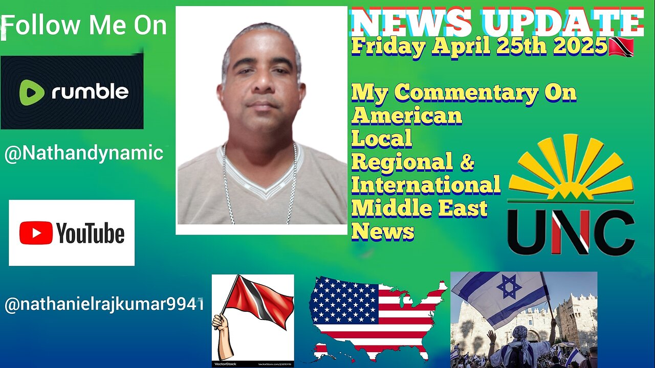 News Update Trinidad & Tobago Friday April 25th 2025 Part 1