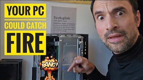 This Computer Got So Hot You Could Roast Marshmallows On It 🔥 (Clean Your PC, Folks)