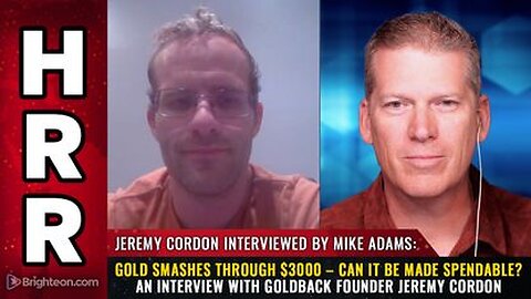 Gold smashes through $3000 – can it be made SPENDABLE? Interview with Goldback founder Jeremy Cordon