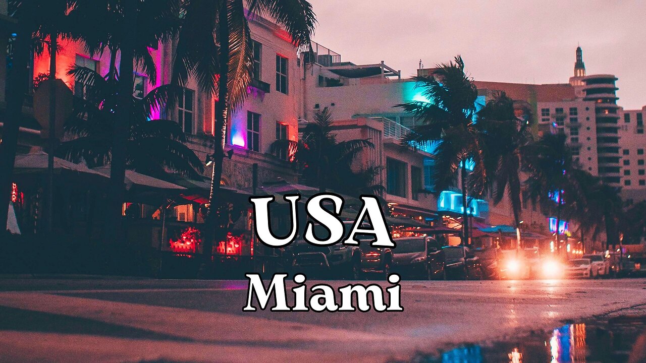 MIAMI COMES ALIVE in Stunning 4K Drone Footage!