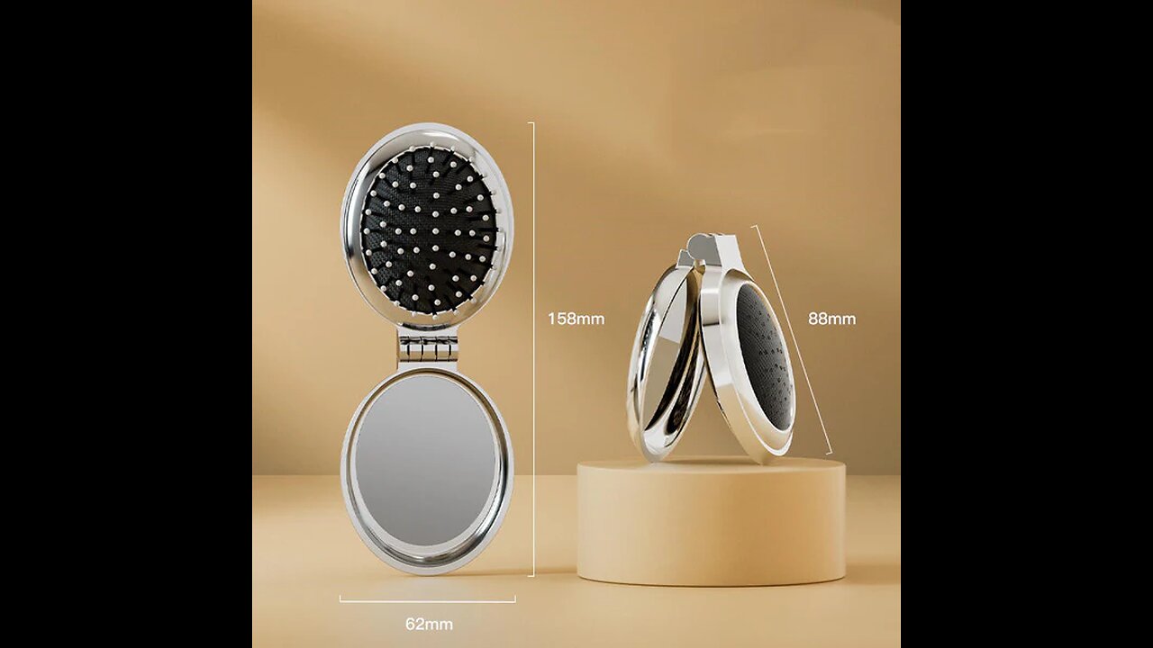 Portable Folding Comb