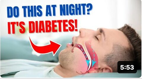 "Nighttime Symptoms That May Indicate Diabetes Risk"