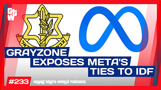 METAstasis-Grayzone Reports 100+ Meta Employees are Ex-IDF | #GrandTheftWorld 233 (Clip)