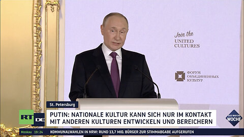 Diskussionen über Ideen und Werte: 11. Forum der Vereinten Kulturen in St. Petersburg