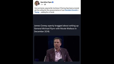 Gen Flynn got Setup by James Comey