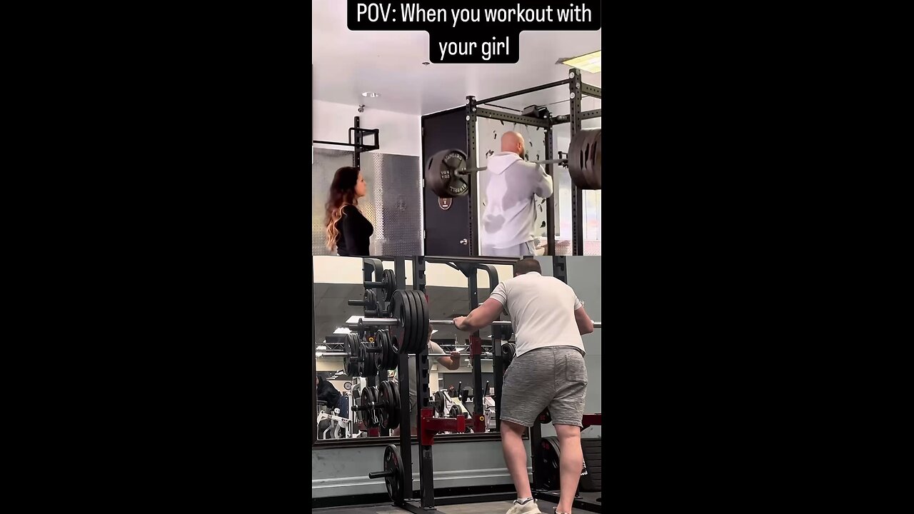 🤨POV: YOU WORKOUT WITH YOUR GIRL💁🏼♀️