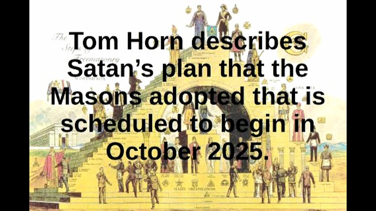 TRUMP TO USHER IN THE AGE OF LUCIFER. Tom Horn discusses Masonic view of October 2025