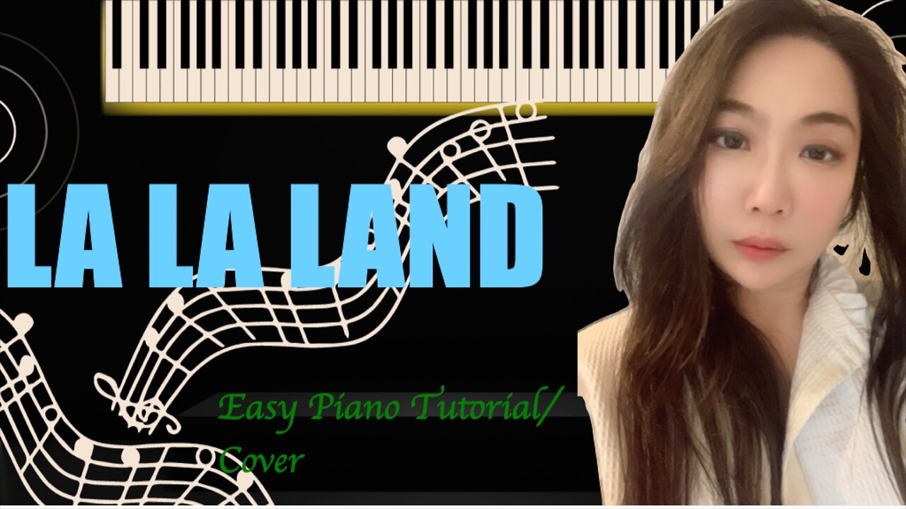 La La Land Mia and Sebastian's Theme PIANO Easy Slow Tutorial