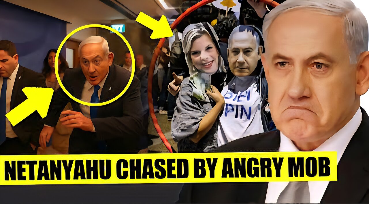 BREAKING: Netanyahu MISSING as Protesters STORM IDF Army Base!