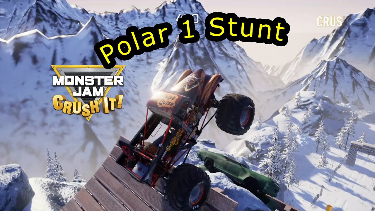 Monster Jam Crush It! | Polar 1 Stunt