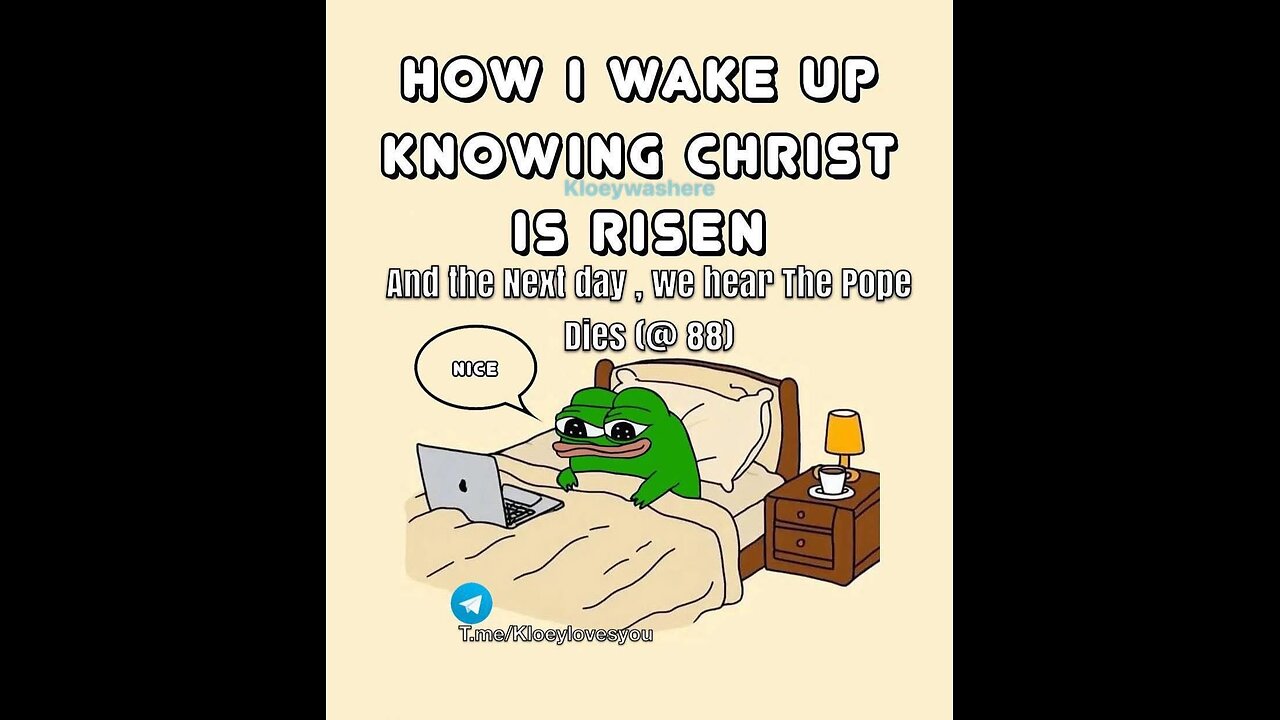 Dead POPE Bounce ☠️ | #DDK (Qurrent Events) Do your own research/Make up your own mind