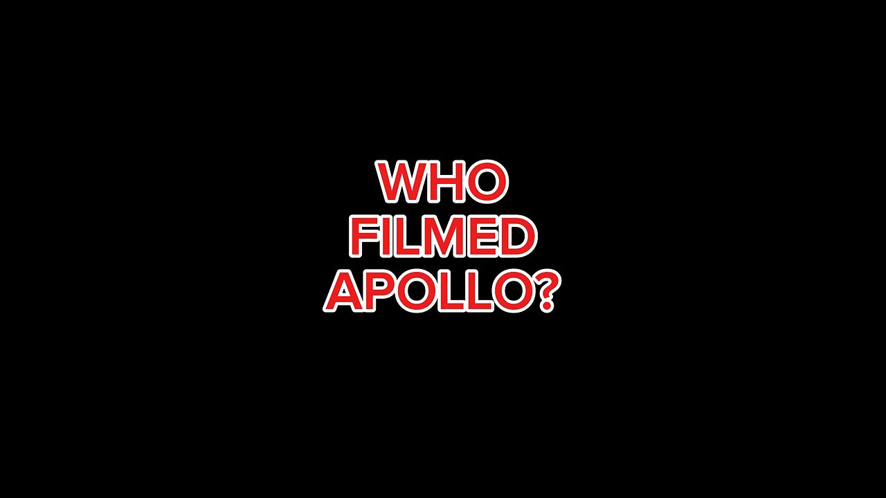 Who Filmed Apollo?