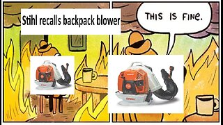 Stihl recalls backpack blower