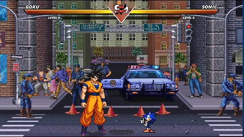 GOKU vs SONIC - (Hardest AI)