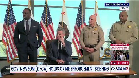 WOW! Gavin Newsom just got FLUSTERED when a reporter asked him if crime is a problem in California