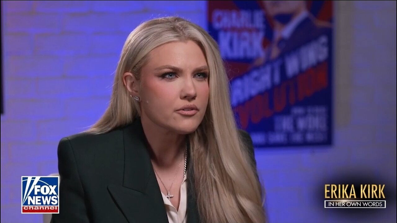 Erika Kirk: Charlie Wasn't Afraid
