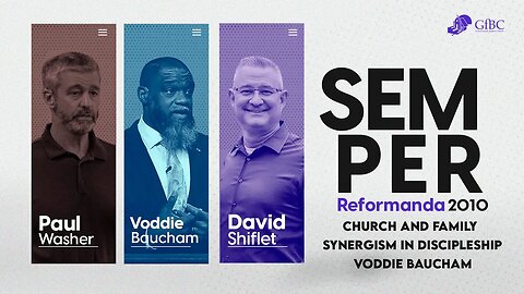 Church and Family Synergism in Discipleship l Voddie Baucham
