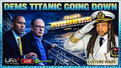 DEMS TITANIC GOING DOWN | CULTURE WARS 12.19.25 2PM