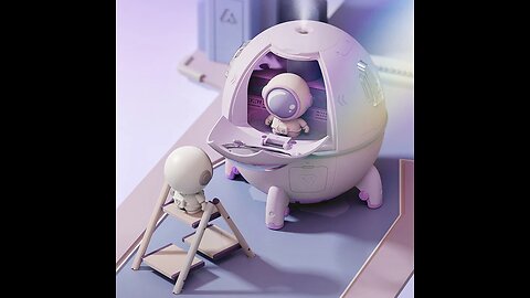 Creative Space Capsule Ambient Light Humidifier