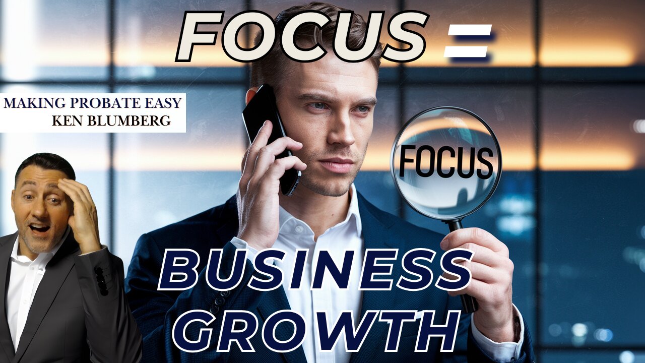 Why Focus Can Set Your Business On Fire!