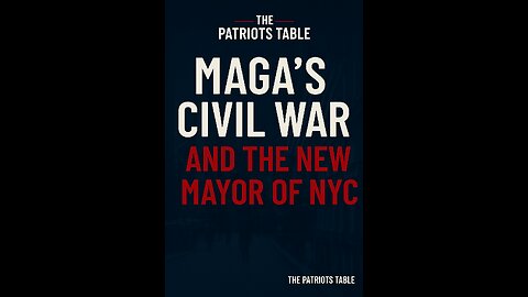 MAGA's civil war and the new Mayor of NYC