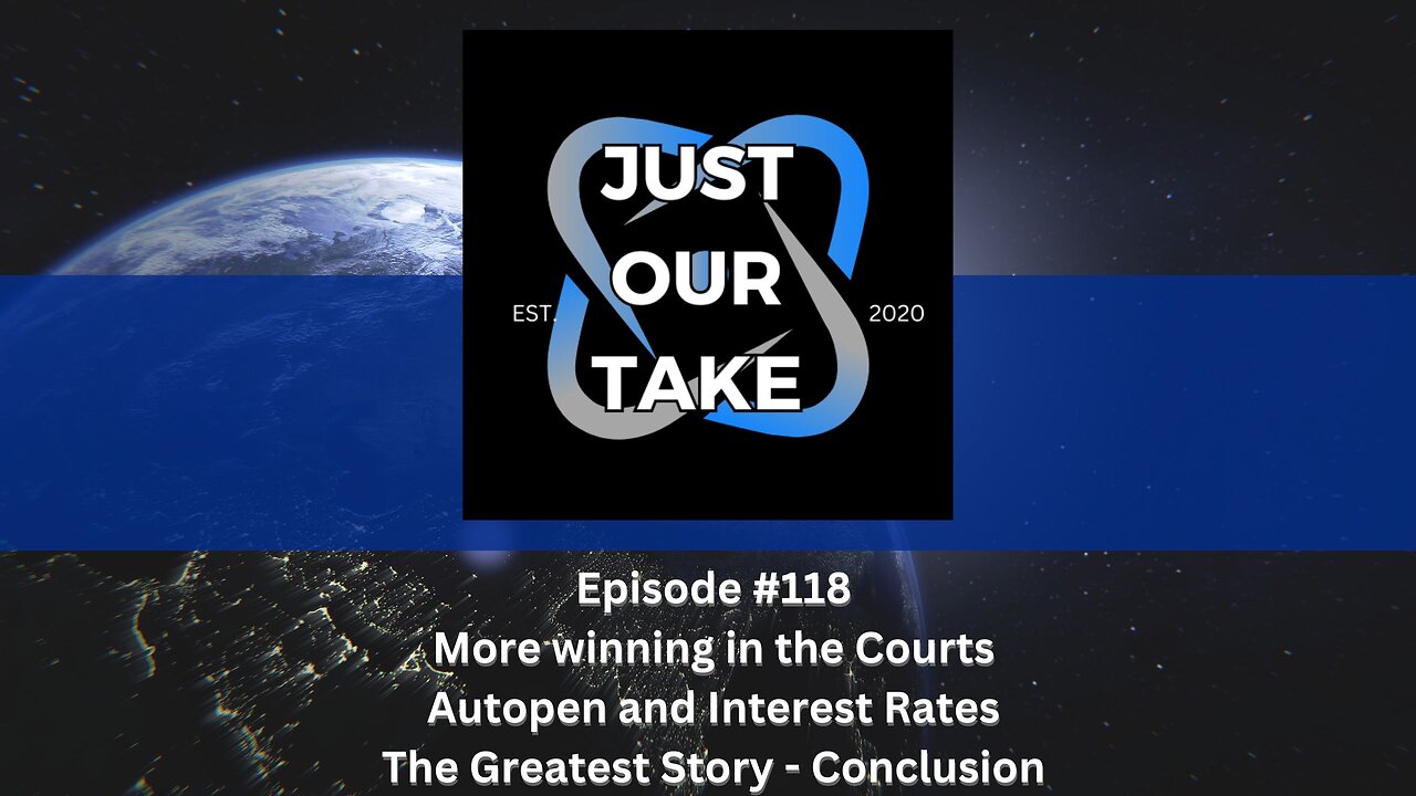 Just Our Take - EP #118 - 7PM Pacific