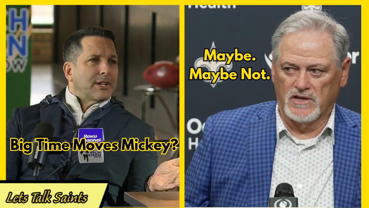 Did Mickey Loomis & Adam Schefter Just Drop Saints Draft Clues?