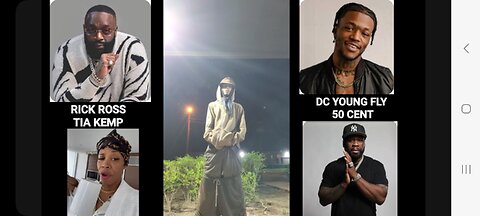 RICK ROSS HILARIOUS BACC AN FORTH WIT DC YOUNG FLY 50 CALLED ROSS "G*Y" TIA KEMP TALM HIS NEW GF💪🏾🔵