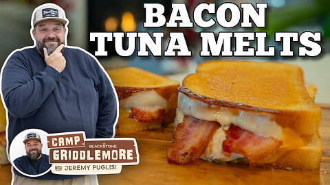 Bacon Tuna Melts on the Blackstone E-Series Griddle