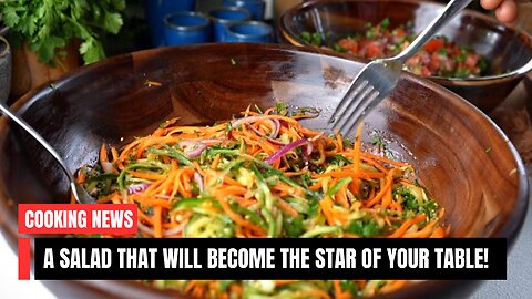 A salad that will become the star of your table! 🍅🧀 No holiday without this salad!