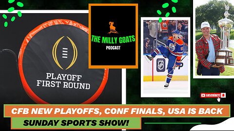 Conference Finals Update, New CFB Playoff Format, & Team USA is Back!