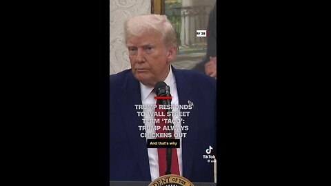 President Trump's a CHICKEN... when it's the Judges Blocking Tariffs? Such BS
