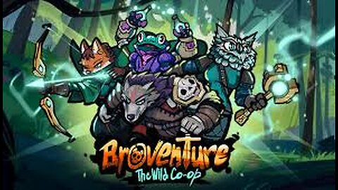 Broventure The Wild Co-op: Brand New Bullet Hell of Course Co-op and Day 1 of Testing This Out