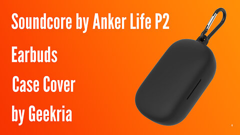 Soundcore Anker Life P2 Earbuds Case Cover | Geekria
